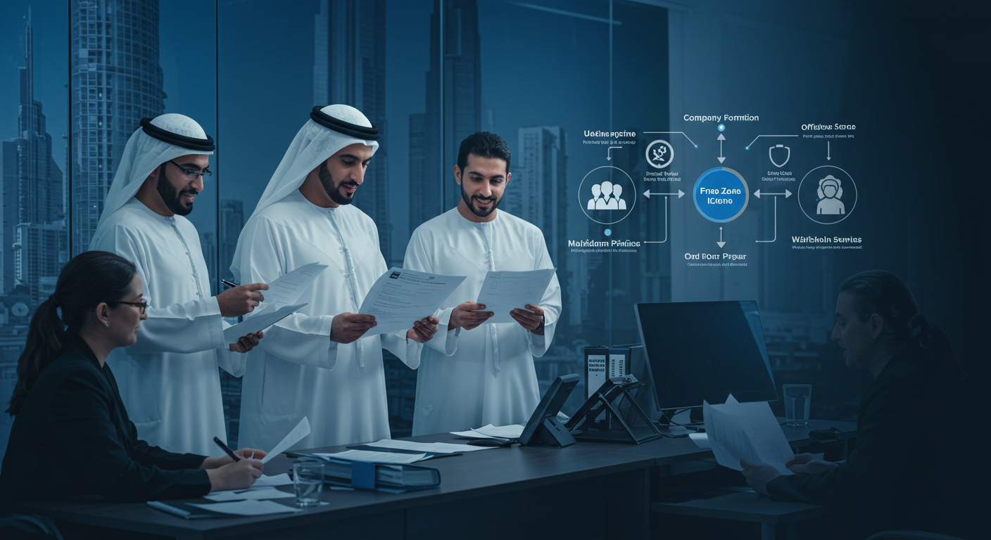 Company Formation Services illustration